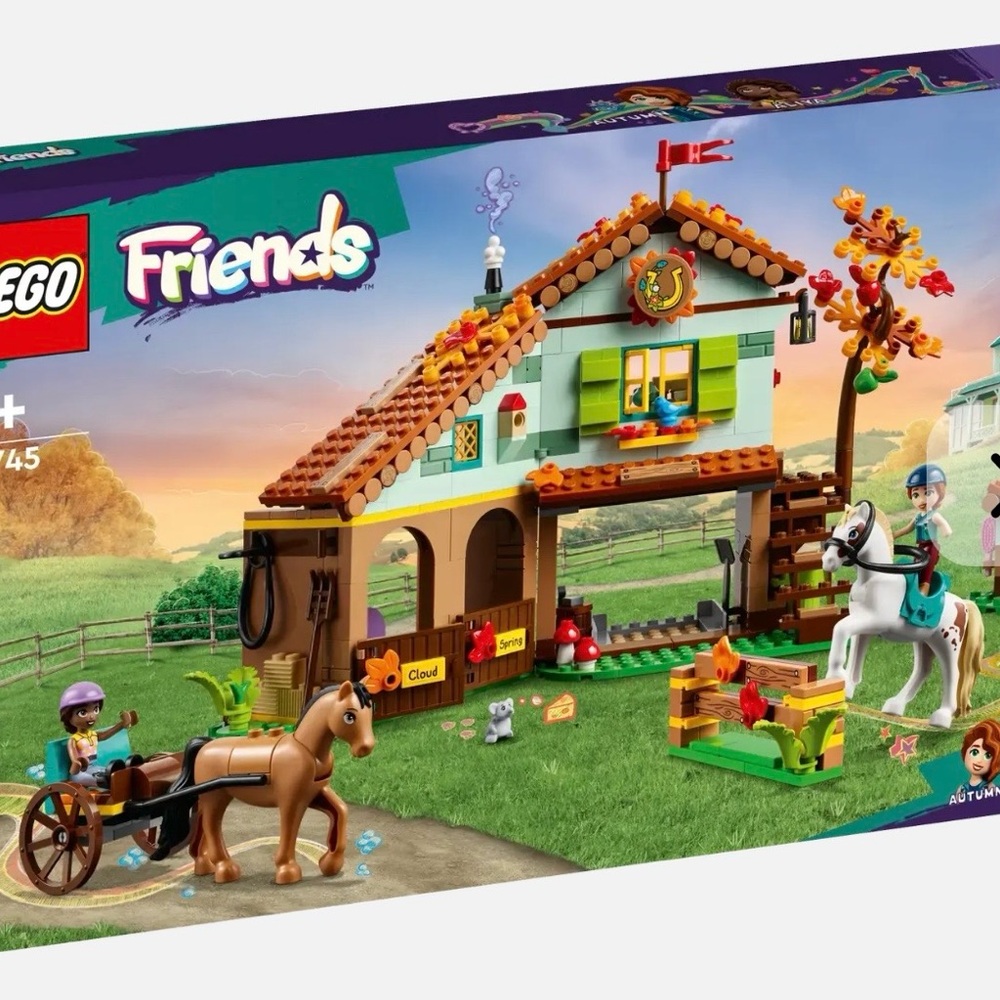 LEGO Friends Autumn’s Horse Stable 41745 Building Toy 90% complete - Picture 7 of 8